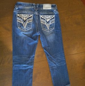 Vigoss Jeans 3/4 Leg, Sz 3